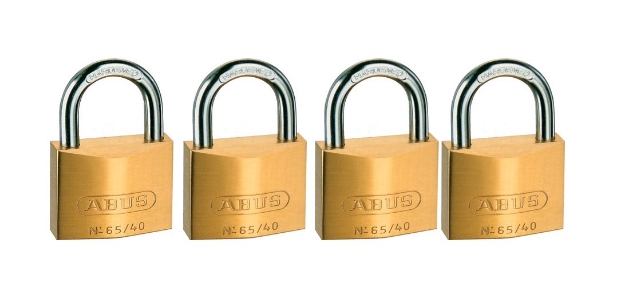 Abus Hengelås 65/30, 4 stk, 30mm