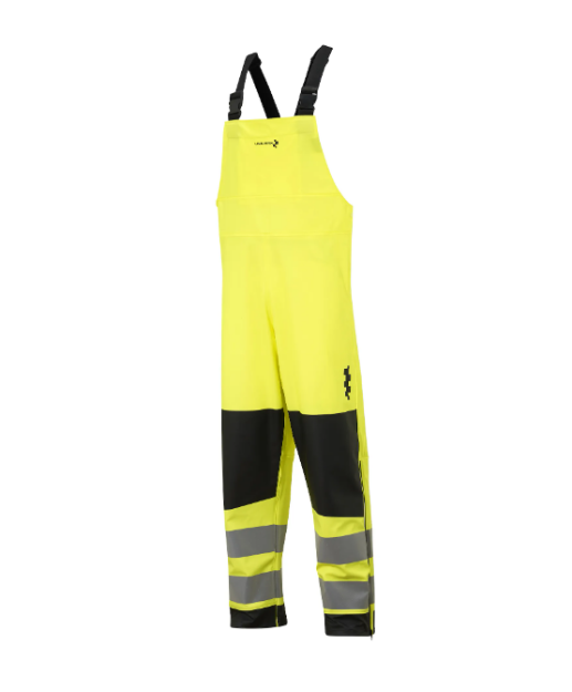 Picture of Regnbukse Stord m/seler Hivis Gul Kl2