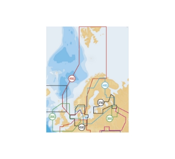 Navionics+ Large, Hele Norge, EU649L, NAEU649L