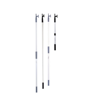 Båtshake teleskopisk 120-196 cm White Line