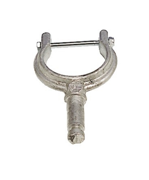 1852 Åregaffel aluminium 2 1/4 m/bolt