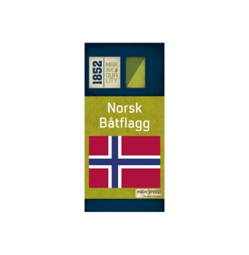 Norsk båtflagg, 50 cm, 1852