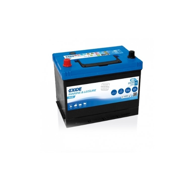 Sønnak Batteri Exide Dual 12V - 80Ah