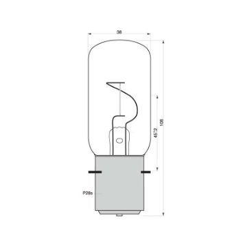 Picture of Marine Lanterne 24V 50CD 40W