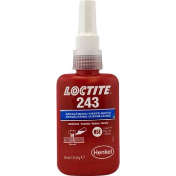 Loctite 243 Skruesikring Gjengesikring, normal